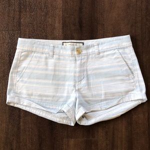 Abercrombie & Fitch cotton twill striped shorts 4